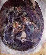 Jules Pascin Three younger girl china oil painting reproduction